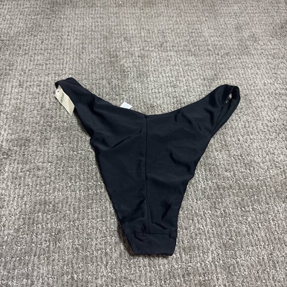 Aerie Swimsuit Bottoms Cheekiest Black Women’s Size Medium NWT - Picture 9 of 10